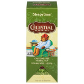 Celestial Seasonings vista frontal del empaque que transmite calma y conveniencia
