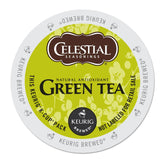 Celestial Seasonings frontal de caja K-Cup mostrando cantidad y mezcla