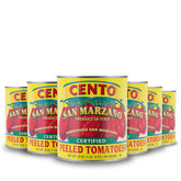 Cento lata frontal mostrando el logo y la presentación auténtica
