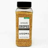 Cereausly paquete frontal mostrando quinoa crispies orgánicos y etiqueta clara