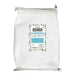 Cereausly quinoa tricolor frontal mostrando envase 10 lb y apariencia variada