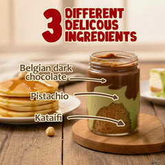 Ceres Gourmet textura cremosa con vetas de pistacho y kataifi, untabilidad mejorada