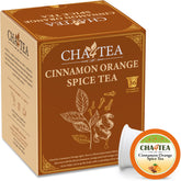 Cha4TEA caja frontal con 36 cápsulas mostrando variedad y conveniencia