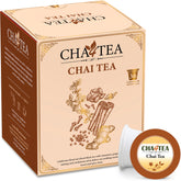 Cha4TEA caja frontal mostrando 36 cápsulas y conveniencia