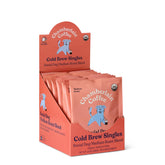 Chamberlain Coffee frente del empaque mostrando el pack de 10 sobres y conveniencia