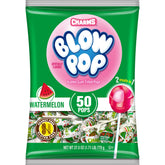 Charms Blow Pop sabor sandía — frente del empaque para identificar el producto
