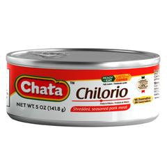 Chata chilorio servido en taco mostrando uso fácil y delicioso