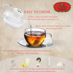 ChaTraMue taza de iced tea lista para beber con color y frescura