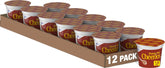 Cheerios empaque frontal mostrando 12 cups y conveniencia portátil