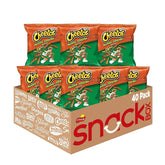 Cheetos paquete frente mostrando logo y sabor cheddar jalapeño para elección rápida