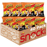 Cheetos mostrando frente del paquete, conveniente para compartir