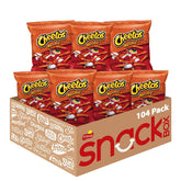 Cheetos empaque frontal mostrando diseño y cantidad, conveniencia al instante
