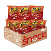 Cheetos paquete frontal mostrando 40 bolsas y diseño atractivo, ideal para almacenar