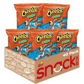 Cheetos frente del paquete mostrando el diseño y conveniencia