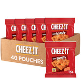 Cheez-It frente del empaque mostrando 40 sobres y conveniencia