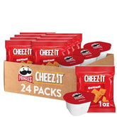 Cheez-It frente del empaque mostrando variedad y conveniencia
