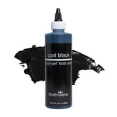 Chefmaster envase frontal Coal Black muestra presentación y color intenso