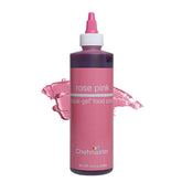Chefmaster Rose Pink vista frontal del envase, color concentrado y práctico