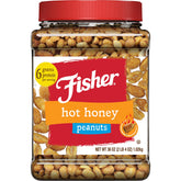 CHEF'S NATURALS Fisher Hot Honey caja frontal mostrando tamaño y marca
