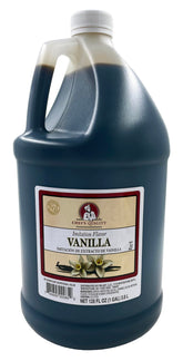 Chef's Quality botella frontal de 1 galón mostrando etiqueta y uso profesional
