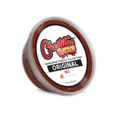 Cheilitas Chamoy frasco visible de frente mostrando etiqueta artesanal y tamaño
