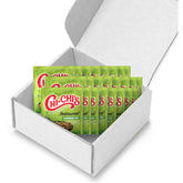 CHI-CHI'S empaque frontal mostrando pack de 24 sobres para conveniencia