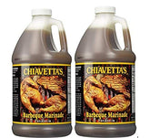 Chiavetta's frontal del pack de dos botellas mostrando el envase y marca como respaldo de sabor