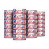 Chicken of the Sea frente del paquete mostrando pack de 24 latas y ahorro