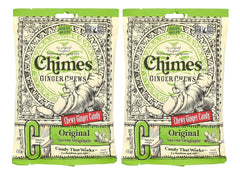 Chimes empaque frontal mostrando etiqueta y beneficios naturales