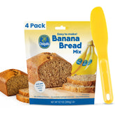 Chiquita empaque frontal mostrando pack de cuatro y facilidad de almacenamiento