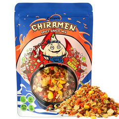 Chiramen frontal del paquete mostrando diseño y tamaño útil