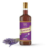 ChocZero botella frontal con etiqueta lavanda, apariencia premium