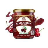 ChocZero frasco frontal mostrando mermelada de cereza y etiqueta clara
