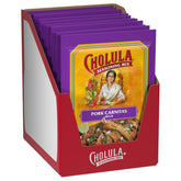 Cholula sobre frontal mostrando diseño y porción conveniente