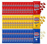CHRONOS caja frontal del pack de 150 sobres mostrando variedad y portabilidad