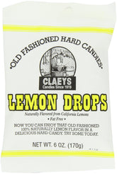 Claey's front empaque mostrando bolsas de caramelos limón y conveniencia