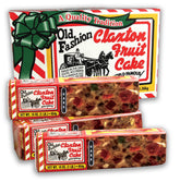 Claxton front caja navideña mostrando presentación lista para regalo y tradición
