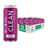 Lata CLEAN CAUSE sabor mora frente del pack destacando diseño y energía