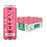 Lata CLEAN CAUSE Watermelon Mint vista frontal mostrando diseño y color energizante