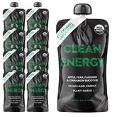 Clean Energy empaque frontal mostrando la bolsita lista para llevar y conveniencia