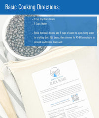 CLEAR CREEK frijoles negros en cucharada listos para cocinar practicidad