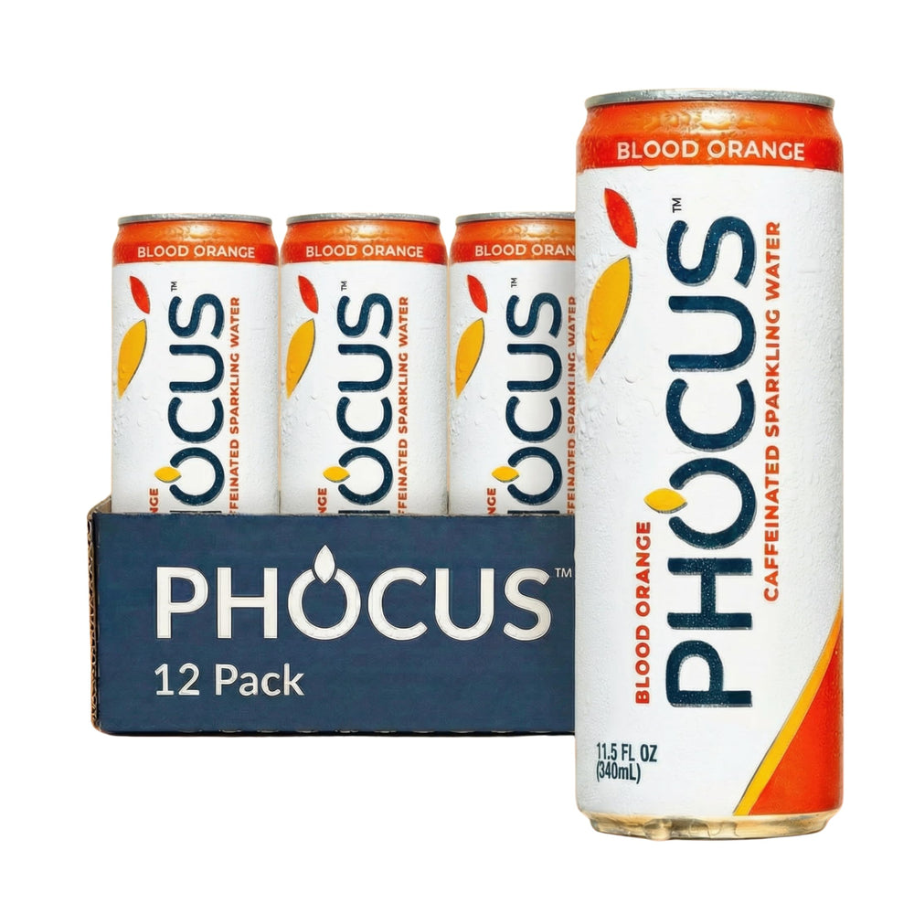 CLEAR CUT PHOCUS lata frontal Blood Orange muestra diseño y sabor intenso