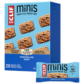 CLIF Bar mini frontal del paquete mostrando porción y marca