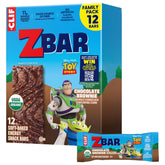 Clif Kid ZBar frente del empaque mostrando 12 barras, opción práctica