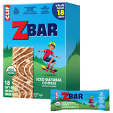 Clif Kid ZBar frente del paquete mostrando caja y beneficio práctico