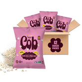 Cob paquete frontal mostrando 12 bolsas, conveniencia y ingredientes simples