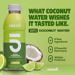 Coco5 paquete de 12 botellas ideal para almacenamiento y entrenamientos