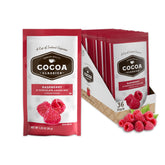 Cocoa Classics frente del empaque mostrando 36 sobres y conveniencia