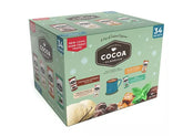 Cocoa Classics vista frontal del paquete variedad 34 sobres, muestra conveniencia