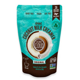 Coconut Cloud frente del empaque mostrando sticks y beneficios